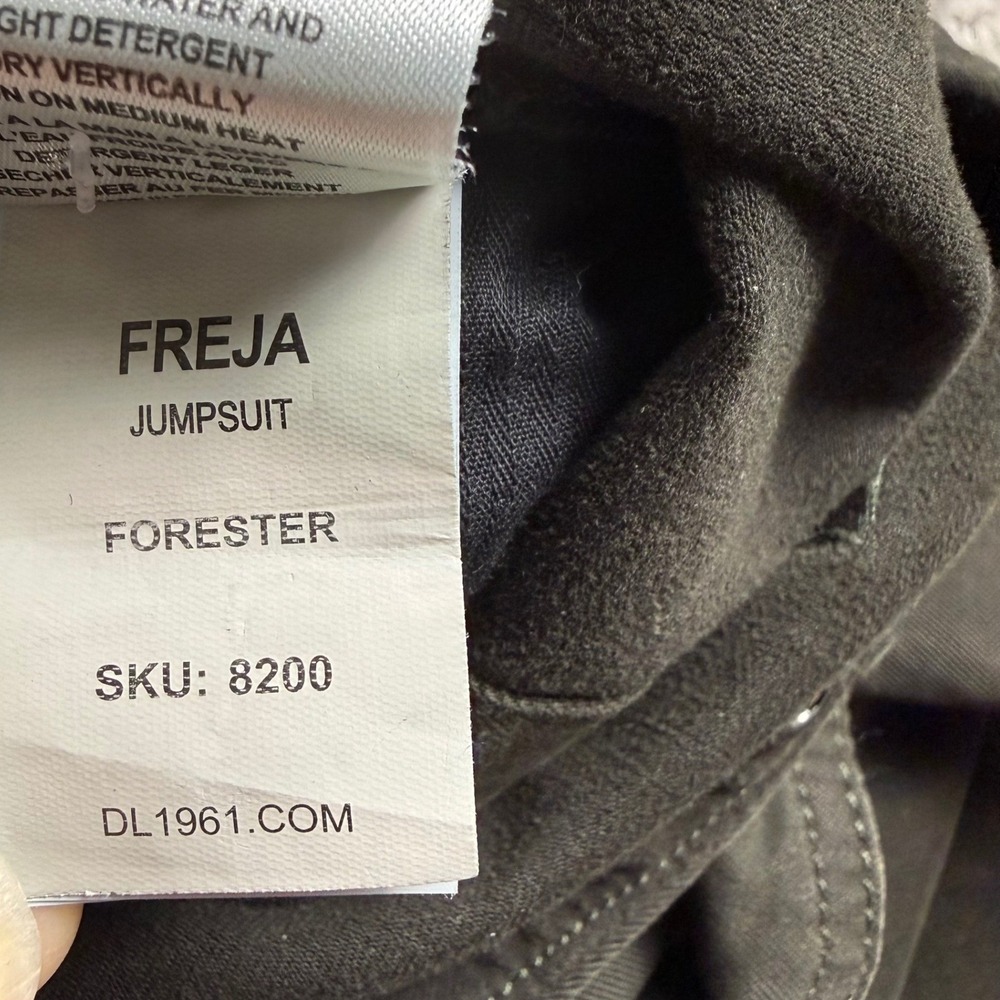 DL1961 Freja Jumpsuit Womens Small Forester Green‎ Utility Boiler Suit Gorpcore - Picture 10 of 10